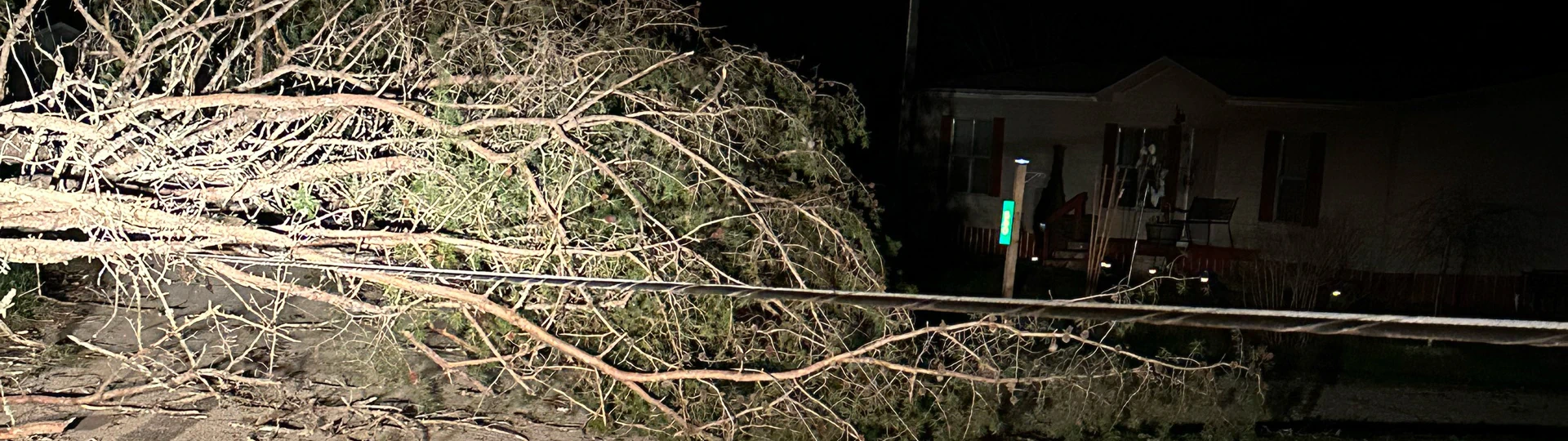 Emergency Storm Response Line Clearing breadcrumb